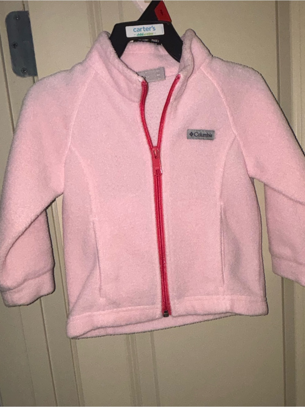 Columbia toddler Benton Springs full zip fleece jacket 2T